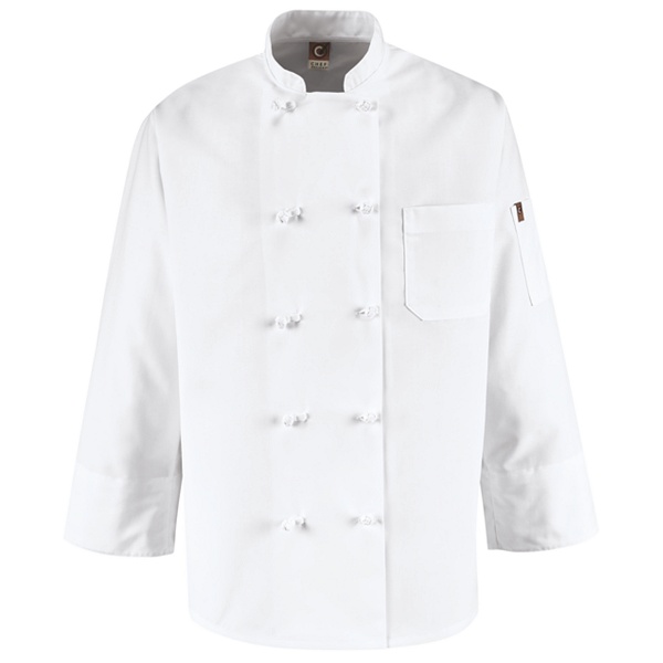 Ten Knot Button Chef Coat - 0421